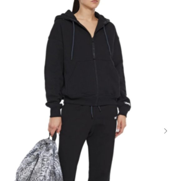 REEBOK X VICTORIA BECKHAM Oversized cotton-jersey hoodie - Picture 1 of 16